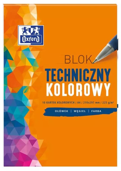 Blok techniczny Oxford A3 10 kartek Blok techniczny Oxford A3 10 kartek