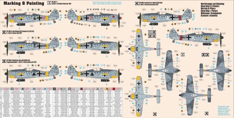 FW-190 F-2 Sschlachtfkugzeuge, C-11, 1:72 FW-190 F-2 Sschlachtfkugzeuge, C-11, 1:72