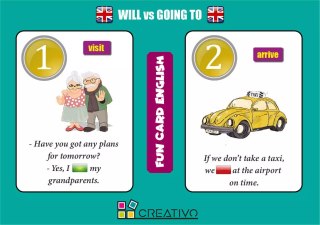 Fun Card English. Will vs Going To