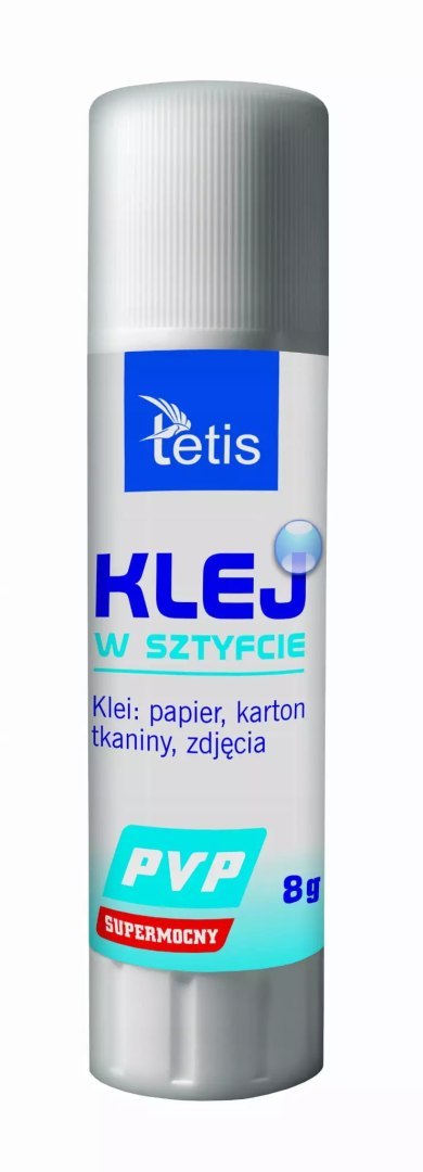 Klej w sztyfcie, bezbarwny, 8 g Klej w sztyfcie, bezbarwny, 8 g