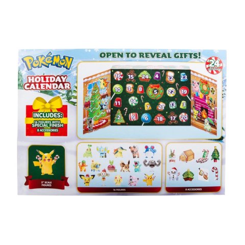 POKEMON Figurki Bitewne Kalendarz, figurka