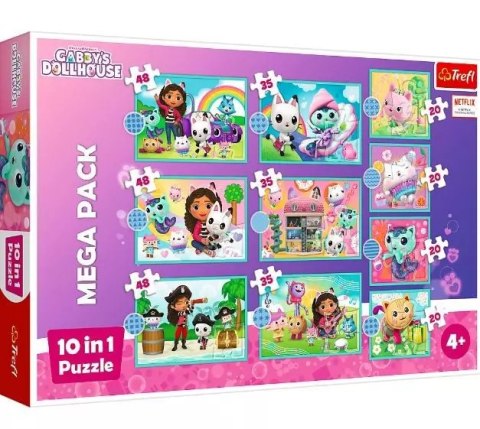 Puzzle 10w1 - W świecie Gabi TREFL Puzzle 10w1 - W świecie Gabi TREFL