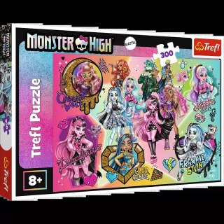Puzzle 300 elementów. Monster High. Zombie górą