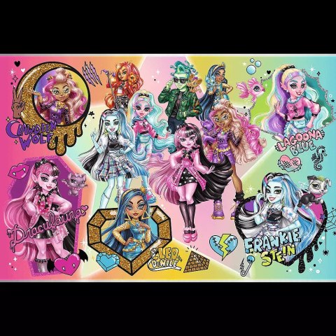 Puzzle 300 elementów. Monster High. Zombie górą Puzzle 300 elementów. Monster High. Zombie górą