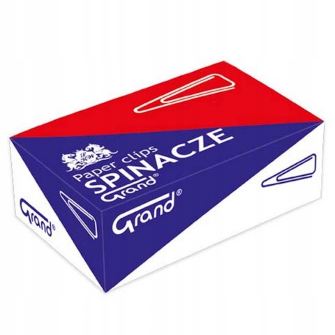 Spinacze biurowe trójkątne Grand 28 mm 100 sztuk Spinacze biurowe trójkątne Grand 28 mm 100 sztuk