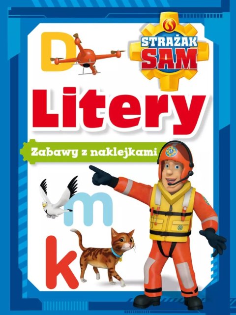 Strażak Sam. Litery. Zabawy z naklejkami Strażak Sam. Litery. Zabawy z naklejkami