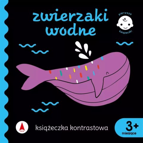Zwierzaki wodne. Książeczka kontrastowa Zwierzaki wodne. Książeczka kontrastowa