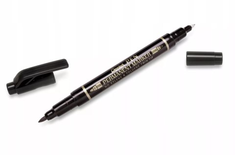 Foliopis dwustronny PENTEL N75W czarny Foliopis dwustronny PENTEL N75W czarny