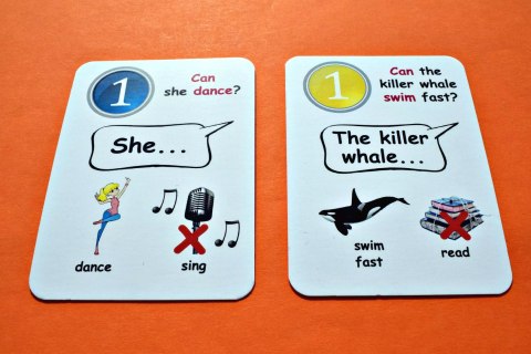 Fun Card English. Can / Can't
