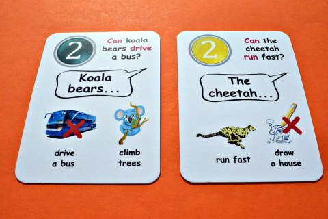 Fun Card English. Can / Can't
