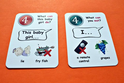 Fun Card English. Can / Can't