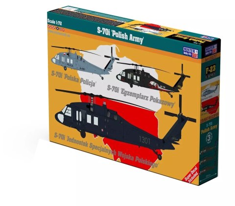 Helikopter F23 S-70i Polish Army, 1:72 Helikopter F23 S-70i Polish Army, 1:72