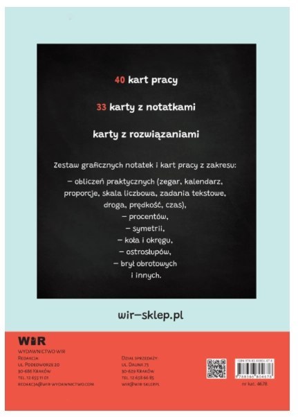 Matematyka. Graficzne karty pracy dla szkoły podstawowej. Zestaw 4