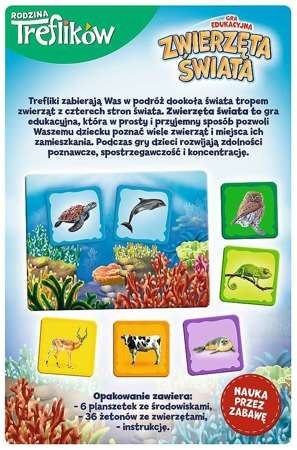 Rodzina Treflików. Zwierzęta świata Rodzina Treflików. Zwierzęta świata