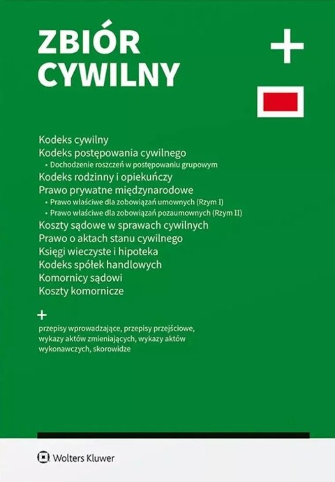 Zbiór cywilny PLUS. Kodeks cywilny Kodeks postępowania cywilnego wyd. 2025 Zbiór cywilny PLUS. Kodeks cywilny Kodeks postępowania cywilnego wyd. 2025