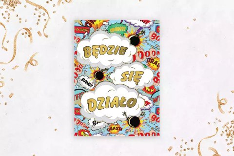 Karnet A5 Będzie się działo Karnet A5 Będzie się działo