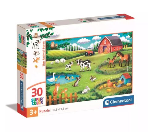 Puzzle 30 Super Kolor The Animal Farm Puzzle 30 Super Kolor The Animal Farm