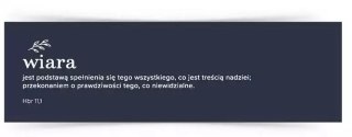 Zakładka duża - Wiara jest