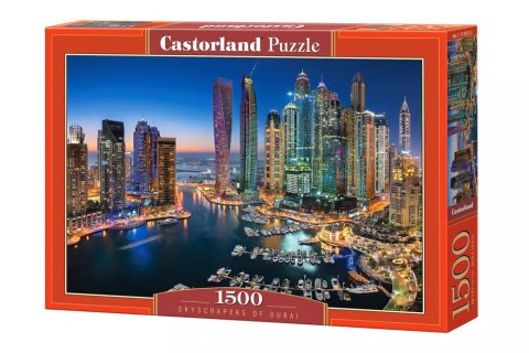Puzzle 1500 elementów. Drapacze chmur z Dubaju Puzzle 1500 elementów. Drapacze chmur z Dubaju
