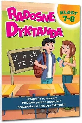 Radosne dyktanda - klasy 7-8