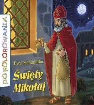 Do kolorowania. Święty Mikołaj