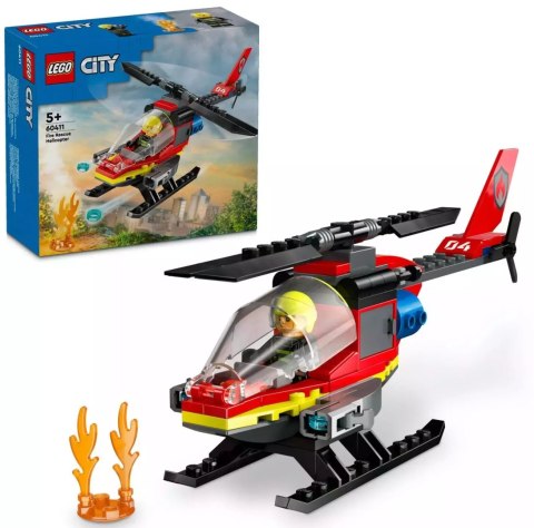 LEGO City Strażacki helikopter ratunkowy 60411