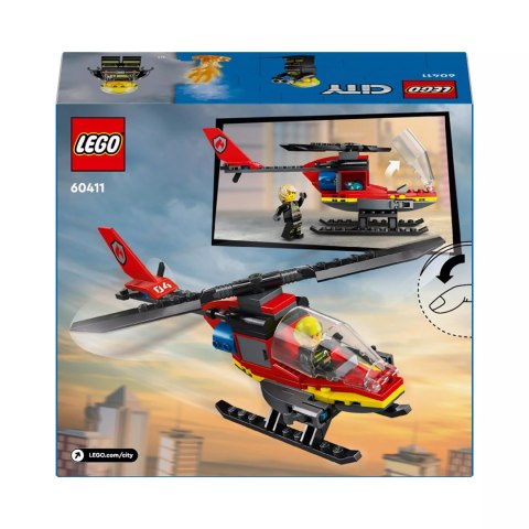 LEGO City Strażacki helikopter ratunkowy 60411