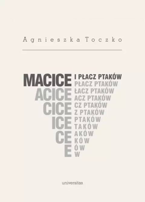 Macice i płacz ptaków Macice i płacz ptaków