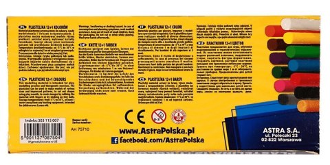 Plastelina, 13 kolorów