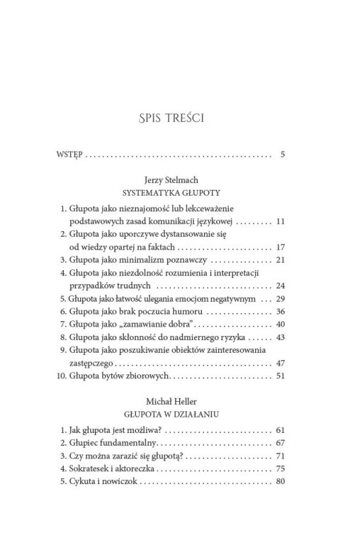 Szkice z filozofii głupoty
