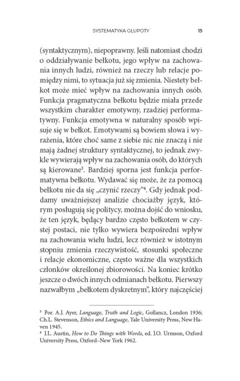 Szkice z filozofii głupoty