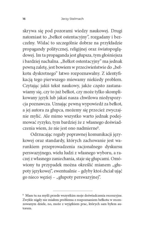 Szkice z filozofii głupoty