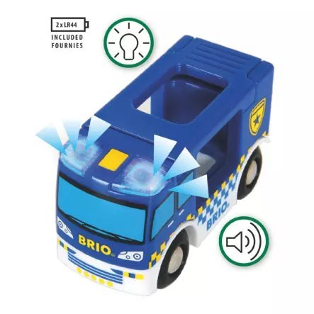 BRIO. Furgonetka policyjna BRIO. Furgonetka policyjna