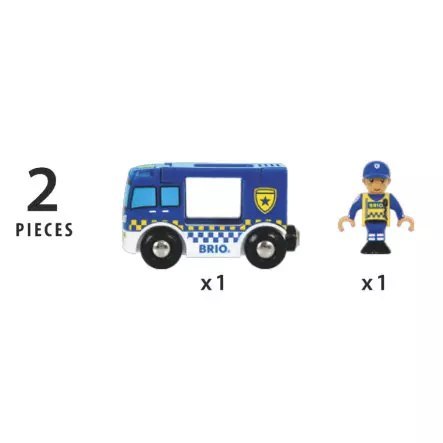 BRIO. Furgonetka policyjna BRIO. Furgonetka policyjna