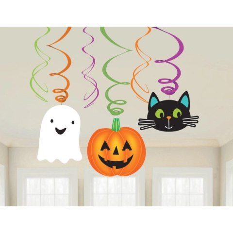 Dekoracje wiszące na Halloween Amscan 6 sztuk Dekoracje wiszące na Halloween Amscan 6 sztuk