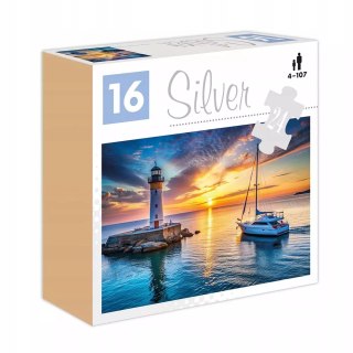 SILVER Alexander Puzzle 24 el. Latarnia morska
