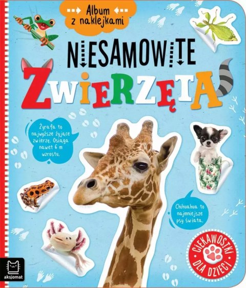 Album z naklejkami. Niesamowite zwierzęta Album z naklejkami. Niesamowite zwierzęta
