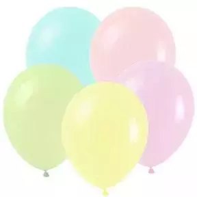 Balony pastelowe makaroniki 25cm 8szt