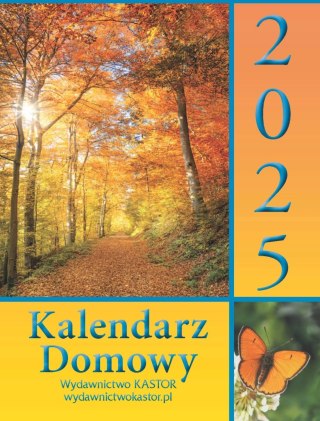 Kalendarz Domowy KL04 zdzierak 2025 ZDZIERANY na karteczki