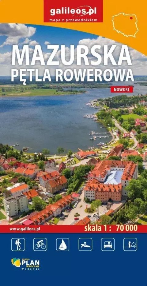 Mazurska Pętla Rowerowa 1:70 000 Mazurska Pętla Rowerowa 1:70 000