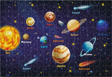 Puzzle 250 Kids Kosmos Planety Puzzle 250 Kids Kosmos Planety