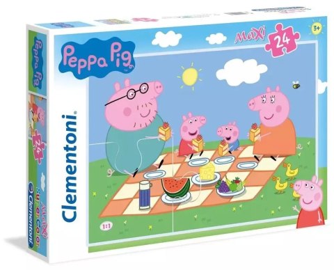 Puzzle maxi 24 elementy. Świnka Peppa Puzzle maxi 24 elementy. Świnka Peppa