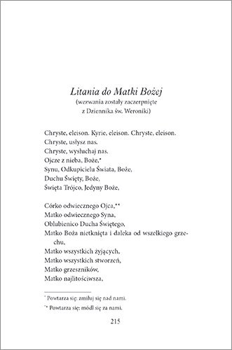 Święta Weronika Giuliani. Pisma. Maryja