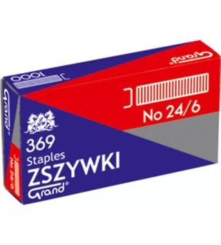 Zszywki 24/6 (1000szt) GRAND