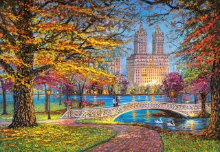 Puzzle 1500 elementów. Autumn Stroll, Centtral Park