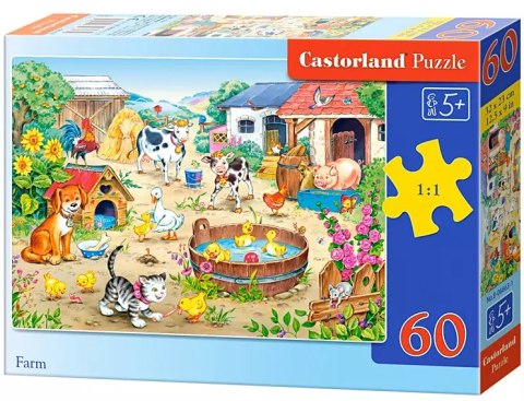 Puzzle 60 elementów. Farma Puzzle 60 elementów. Farma