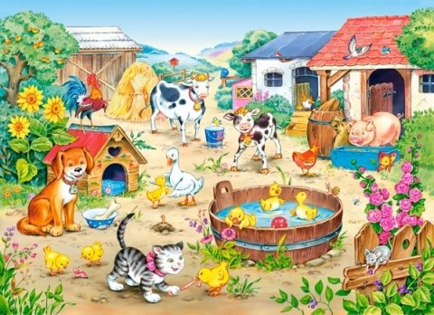 Puzzle 60 elementów. Farma Puzzle 60 elementów. Farma