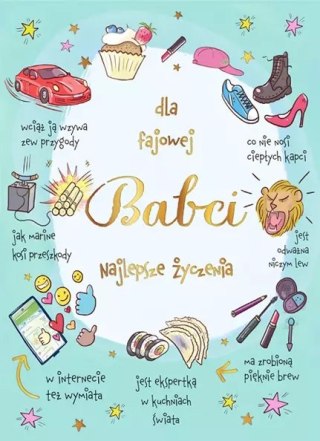 Karnet okolicznościowy, fajowa babcia