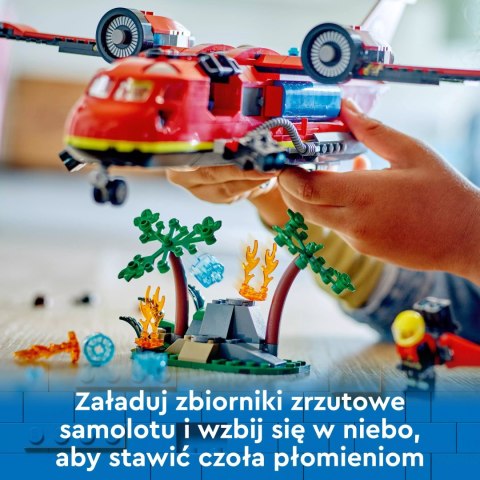 LEGO City Strażacki samolot ratunkowy 60413