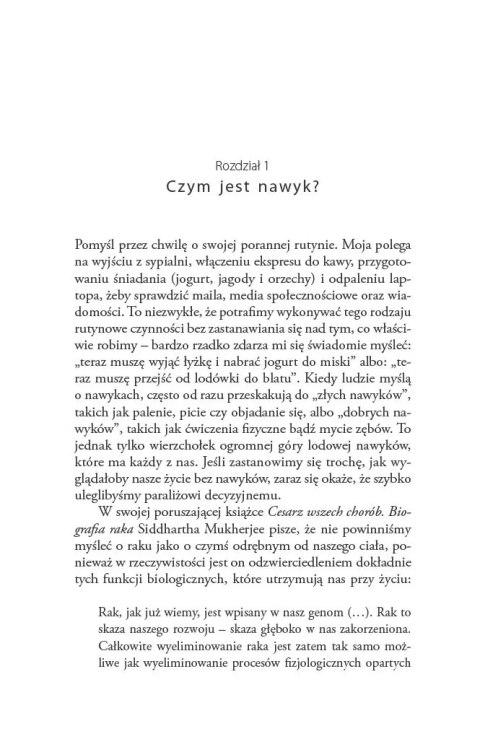 W sidłach nawyku. Dlaczego mózg tworzy nawyki i czy można je przełamać